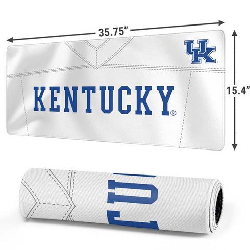 University of Kentucky White Jersey Gaming Mouse Pad