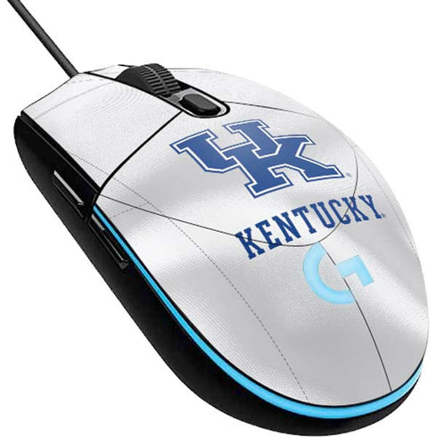 University of Kentucky White Jersey G203 Prodigy RGB Wired Gaming Mouse Skin