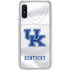 University of Kentucky White Jersey Galaxy A10e Clear Case