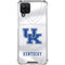 University of Kentucky White Jersey Galaxy A12 Clear Case
