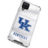 University of Kentucky White Jersey Galaxy A12 Clear Case