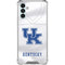 University of Kentucky White Jersey Galaxy A13 5G Clear Case