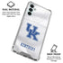 University of Kentucky White Jersey Galaxy A13 5G Clear Case