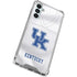 University of Kentucky White Jersey Galaxy A14 5G Clear Case