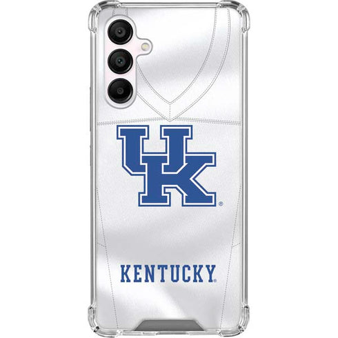 University of Kentucky White Jersey Galaxy A16 5G Clear Case