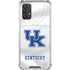 University of Kentucky White Jersey Galaxy A32 5G Clear Case