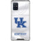 University of Kentucky White Jersey Galaxy A51 5G Clear Case