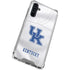 University of Kentucky White Jersey Galaxy A54 5G Clear Case