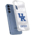 University of Kentucky White Jersey Galaxy A55 5G Clear Case