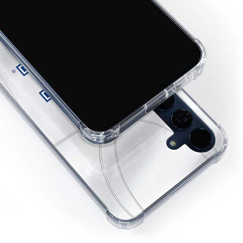 University of Kentucky White Jersey Galaxy A55 5G Clear Case