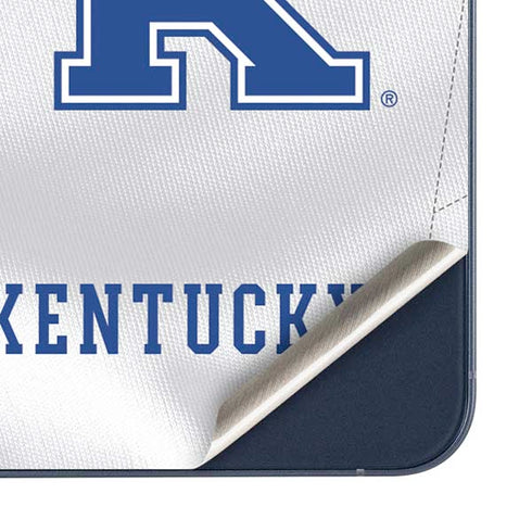 University of Kentucky White Jersey Galaxy A55 5G Skin