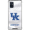University of Kentucky White Jersey Galaxy A71 5G Clear Case