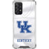 University of Kentucky White Jersey Galaxy A72 5G Clear Case