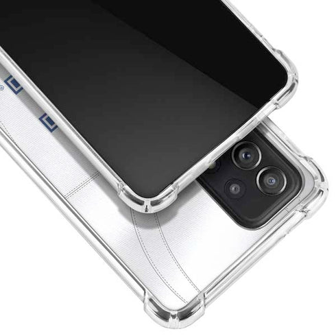 University of Kentucky White Jersey Galaxy A72 5G Clear Case