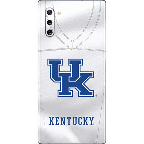 University of Kentucky White Jersey Galaxy Note 10 Skin