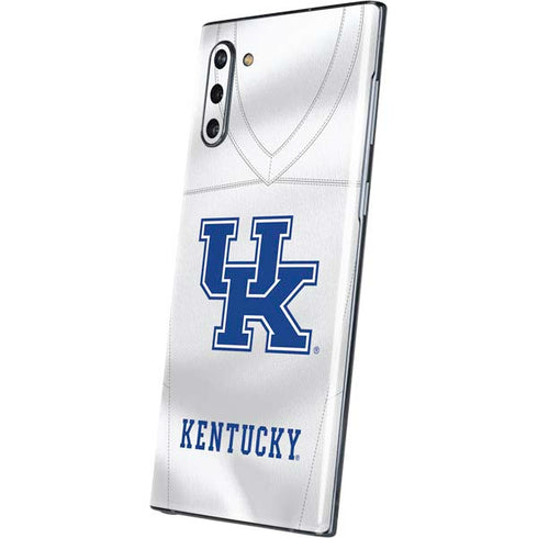 University of Kentucky White Jersey Galaxy Note 10 Skin