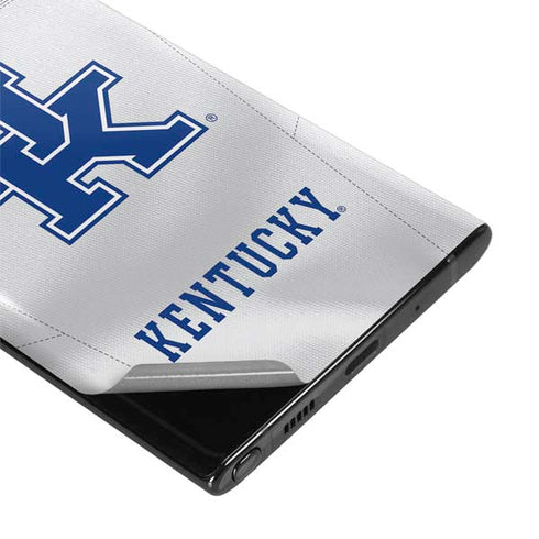 University of Kentucky White Jersey Galaxy Note 10 Skin