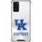 University of Kentucky White Jersey Galaxy Note20 5G Clear Case