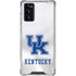 University of Kentucky White Jersey Galaxy Note20 5G Clear Case