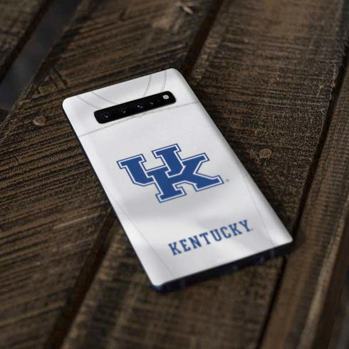 University of Kentucky White Jersey Galaxy S10 Skin
