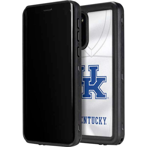 University of Kentucky White Jersey Galaxy S20 Plus Waterproof Case
