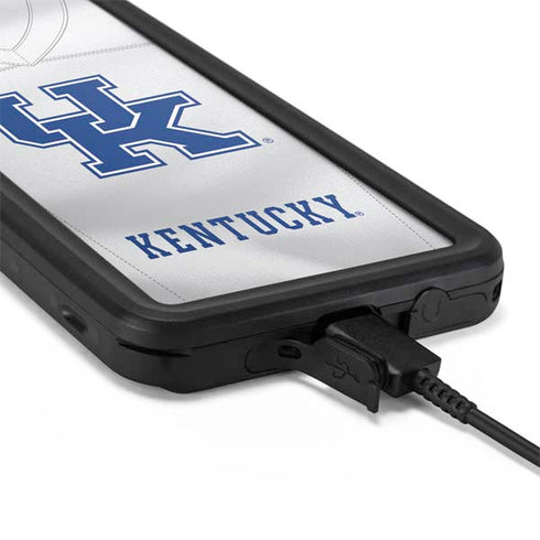 University of Kentucky White Jersey Galaxy S20 Plus Waterproof Case