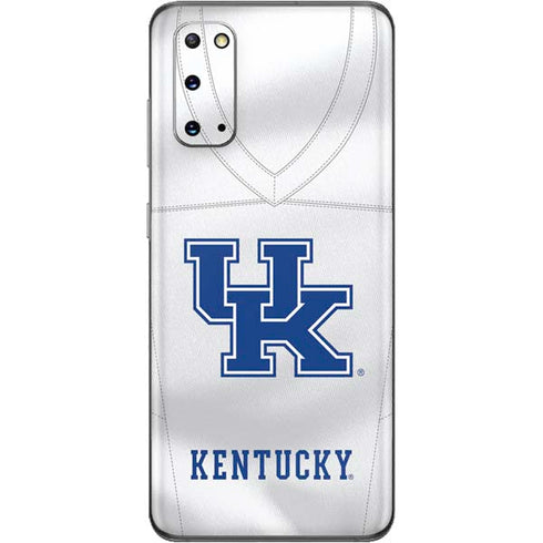University of Kentucky White Jersey Galaxy S20 Skin