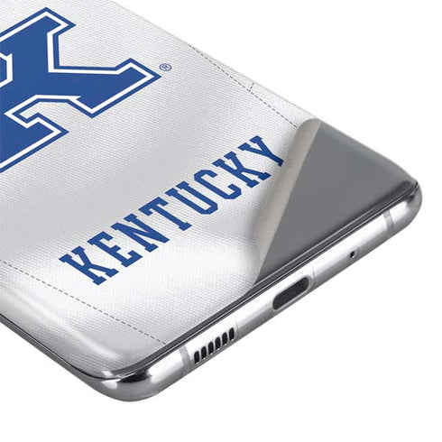 University of Kentucky White Jersey Galaxy S20 Skin