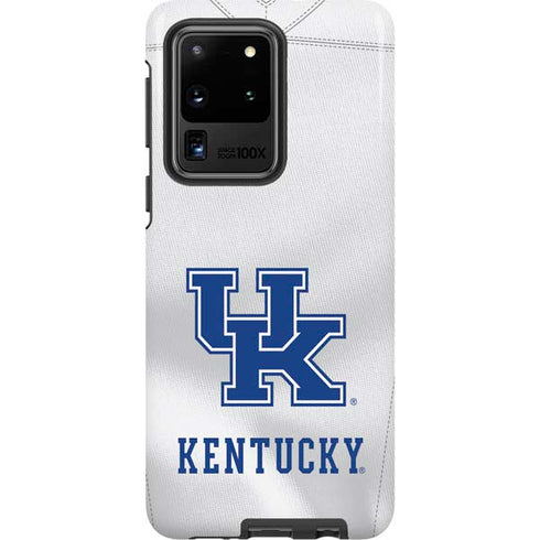 University of Kentucky White Jersey Galaxy S20 Ultra 5G Pro Case