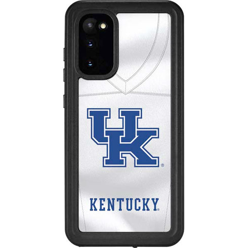 University of Kentucky White Jersey Galaxy S20 Waterproof Case