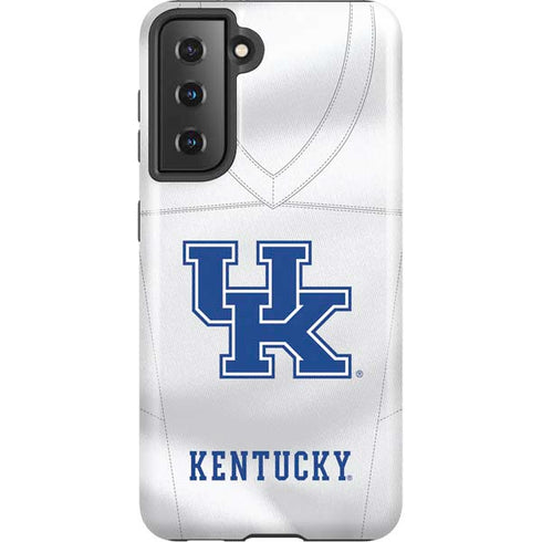 University of Kentucky White Jersey Galaxy S21 5G Pro Case