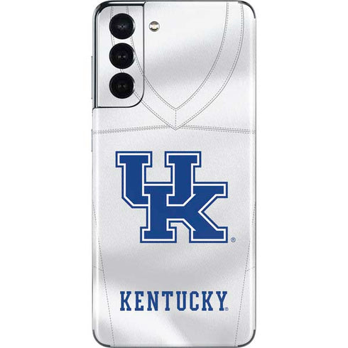 University of Kentucky White Jersey Galaxy S21 5G Skin