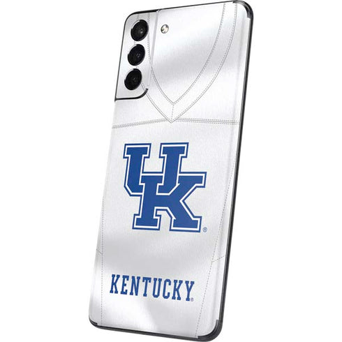 University of Kentucky White Jersey Galaxy S21 5G Skin