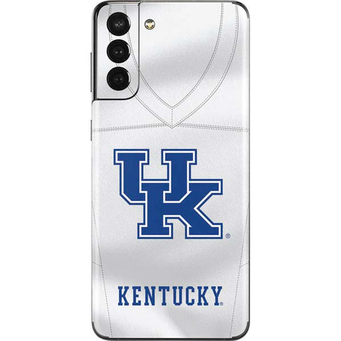 University of Kentucky White Jersey Galaxy S21 Plus 5G Skin