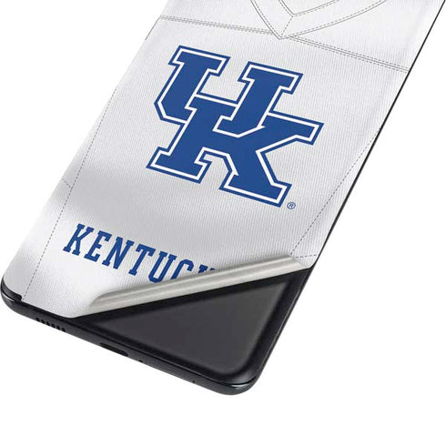 University of Kentucky White Jersey Galaxy S21 Plus 5G Skin