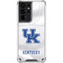 University of Kentucky White Jersey Galaxy S21 Ultra 5G Clear Case