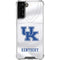 University of Kentucky White Jersey Galaxy S22 Plus Clear Case