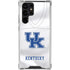 University of Kentucky White Jersey Galaxy S22 Ultra Clear Case