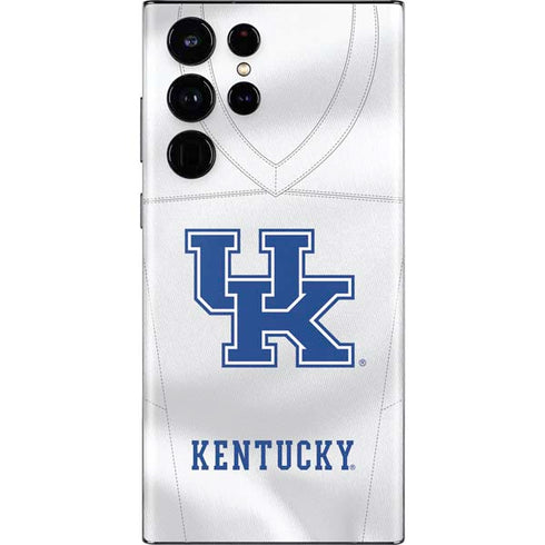 University of Kentucky White Jersey Galaxy S22 Ultra Skin