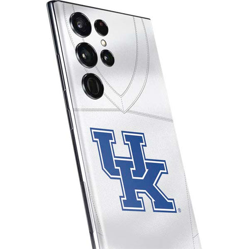 University of Kentucky White Jersey Galaxy S22 Ultra Skin