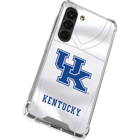University of Kentucky White Jersey Galaxy S23 Clear Case