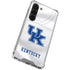 University of Kentucky White Jersey Galaxy S23 Clear Case