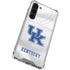 University of Kentucky White Jersey Galaxy S23 FE Clear Case