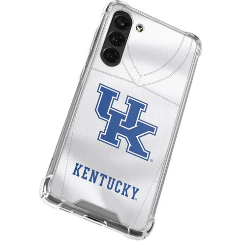 University of Kentucky White Jersey Galaxy S23 Plus Clear Case