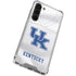 University of Kentucky White Jersey Galaxy S23 Plus Clear Case