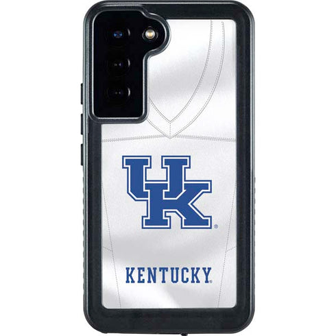 University of Kentucky White Jersey Galaxy S23 Plus Waterproof Case