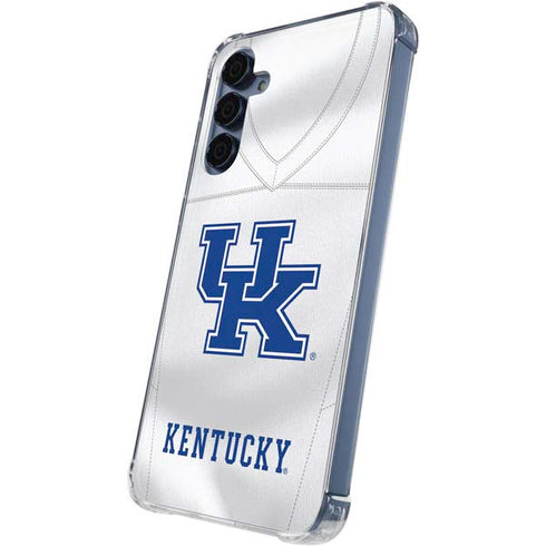 University of Kentucky White Jersey Galaxy S24 Clear Case