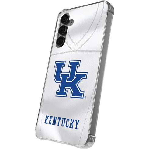 University of Kentucky White Jersey Galaxy S24 Plus Clear Case