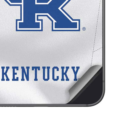 University of Kentucky White Jersey Galaxy S25 Plus Skin