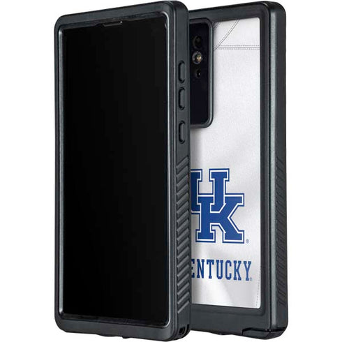 University of Kentucky White Jersey Galaxy S24 Ultra Waterproof Case